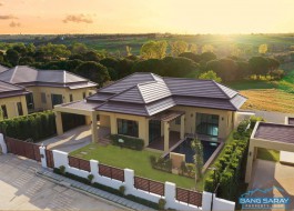 Brand New, Pool Villa For Sale, บ้านในบางเสร่, นาจอมเทียน